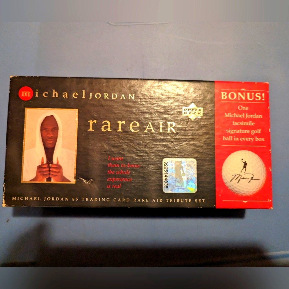 Michael Jordan rareair collectable card set